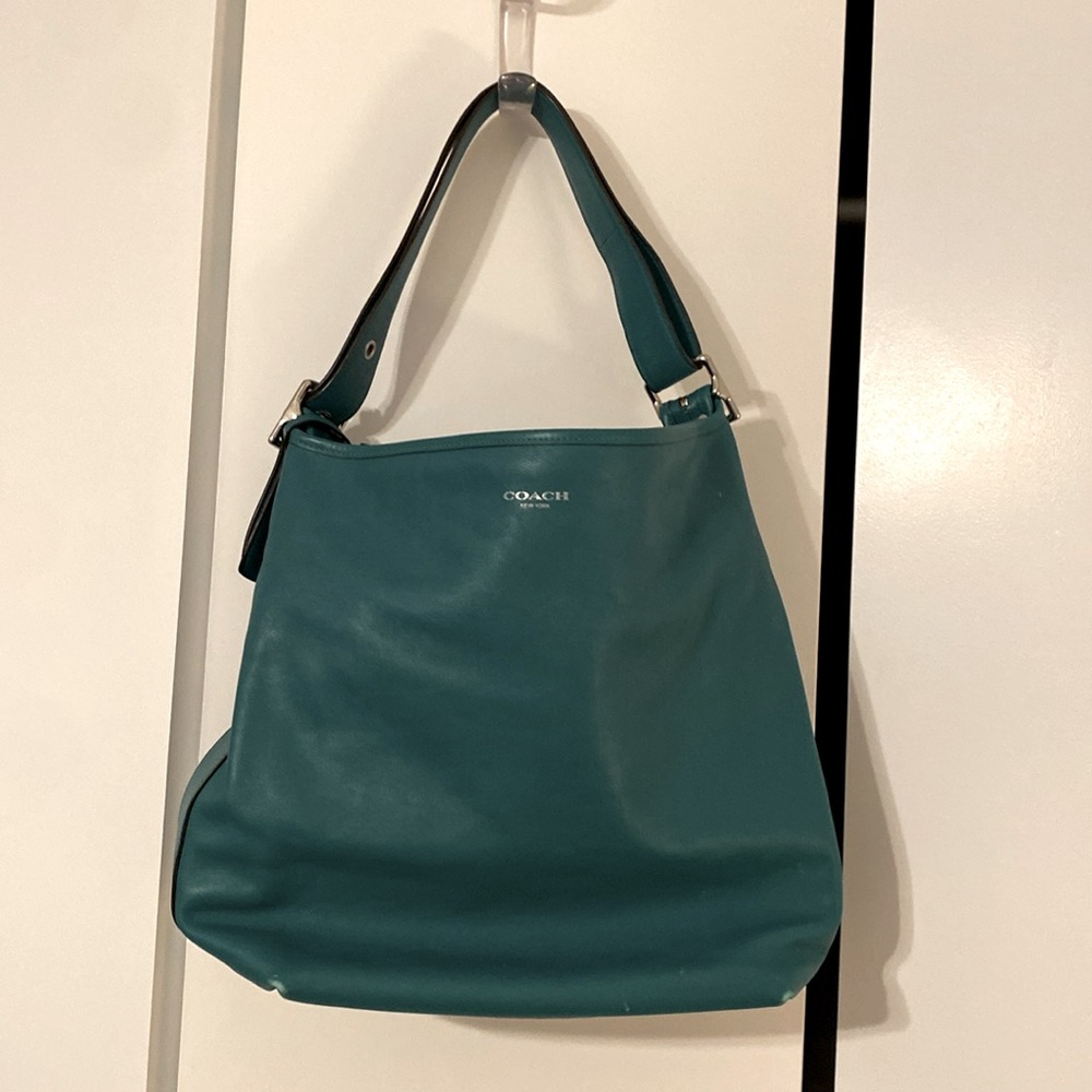 Vintage green Coach Bag
